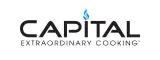 Capital logo featuring the tagline "Extraordinary Cooking," representing a premium appliance brand associated with high-quality cooking solutions.