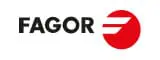 Fagor logo featuring bold text and a red circular emblem, representing a trusted brand in home appliances, relevant to Appliance Expert's repair services.