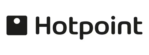 Hotpoint logo, representing reliable laundry appliance brand in context of expert repair services by Appliance Expert.