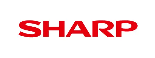 Sharp logo representing a trusted brand in appliance repairs and maintenance services.