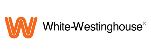 White-Westinghouse logo, representing a trusted brand in appliance repairs, related to expert service and reliability in laundry appliance maintenance.