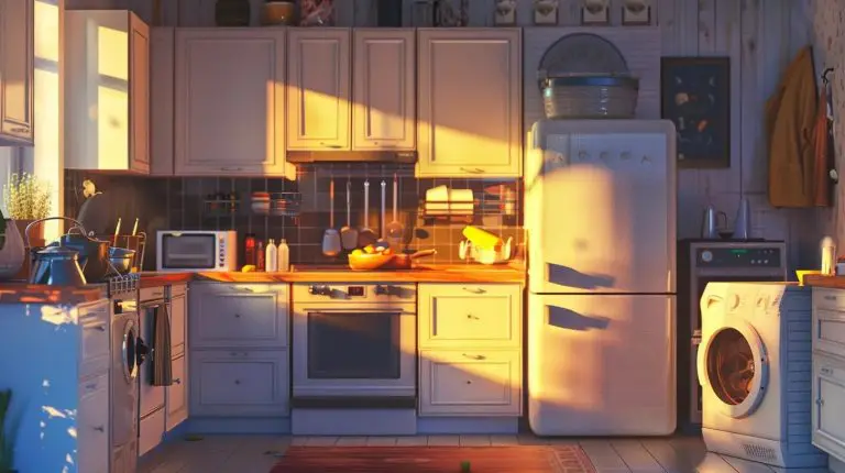 Household appliances in a well-lit kitchen, representing appliance repair services in the GTA