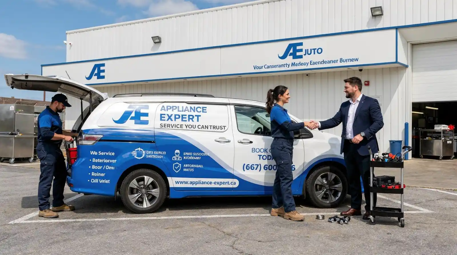 Reliable commercial equipment repair services back their work with a warranty on services for added