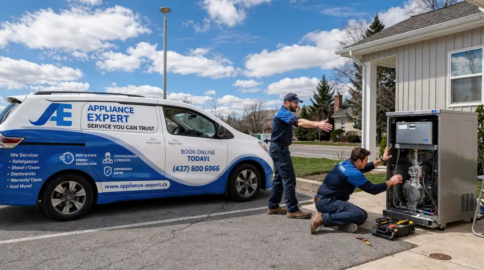 Opening up an appliance still under manufacturer warranty to attempt a fix can void