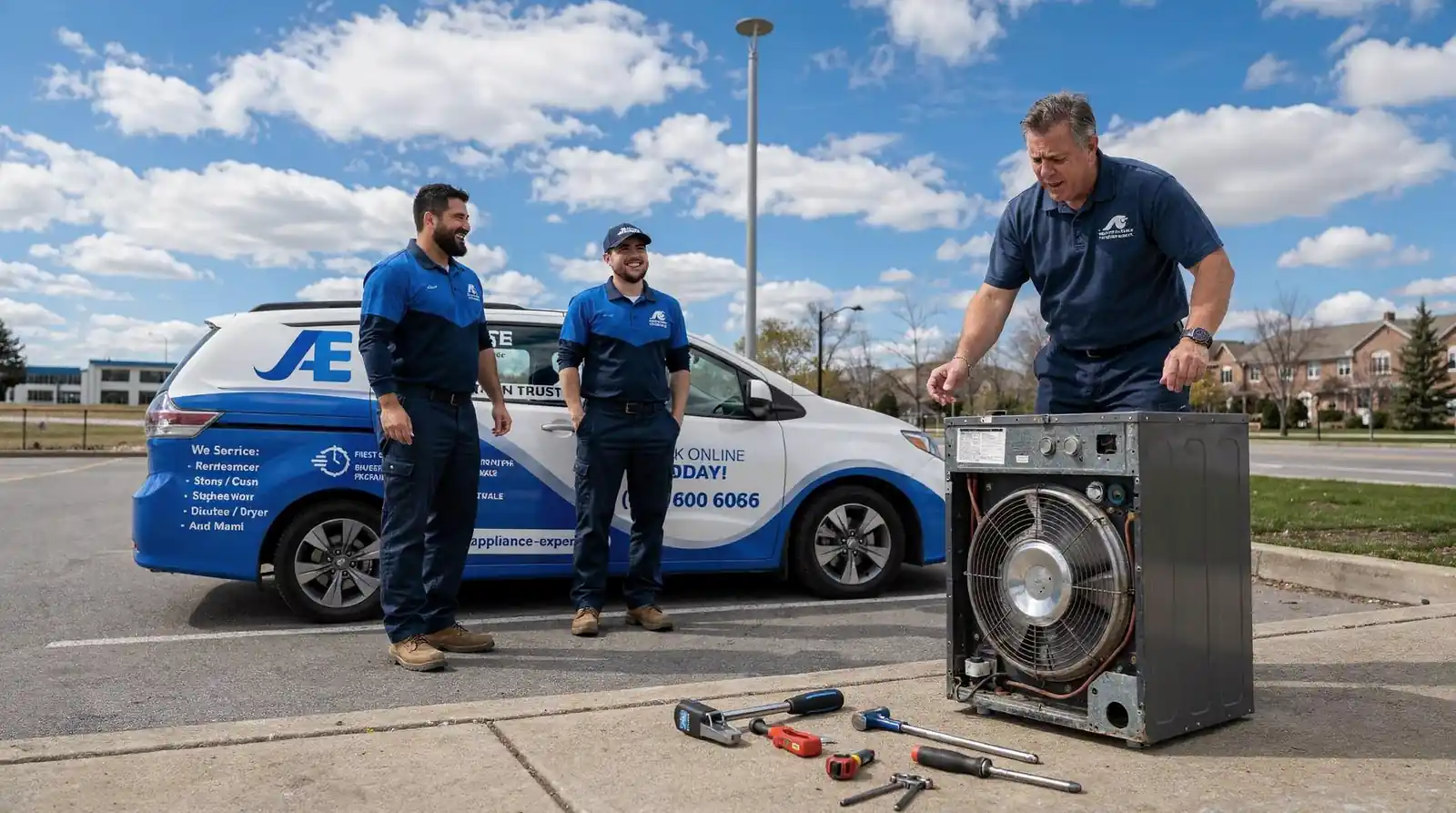 Repairs are backed by a warranty that provides long-lasting solutions and peace of mind